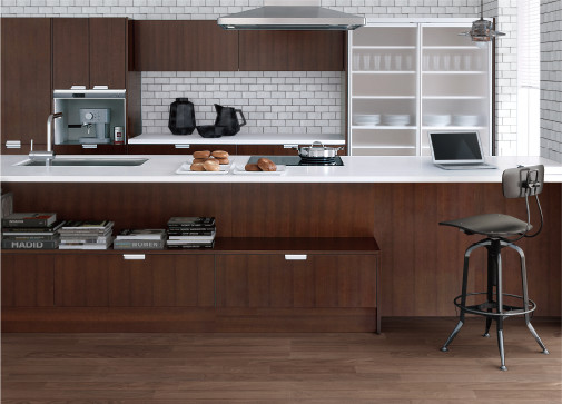 銘木フロアー　ウォールナット